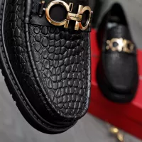 $96.00 USD Salvatore Ferragamo Leather Shoes For Men #1362026