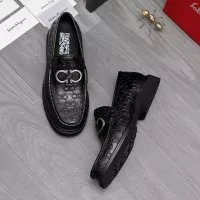 $96.00 USD Salvatore Ferragamo Leather Shoes For Men #1362027