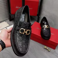 $96.00 USD Salvatore Ferragamo Leather Shoes For Men #1362028