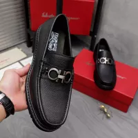 $96.00 USD Salvatore Ferragamo Leather Shoes For Men #1362030