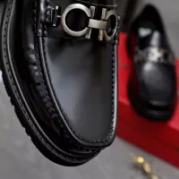 $96.00 USD Salvatore Ferragamo Leather Shoes For Men #1362031