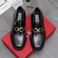 $96.00 USD Salvatore Ferragamo Leather Shoes For Men #1362032