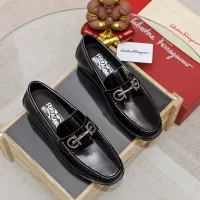 $88.00 USD Salvatore Ferragamo Leather Shoes For Men #1362038