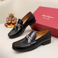 $88.00 USD Salvatore Ferragamo Leather Shoes For Men #1362039