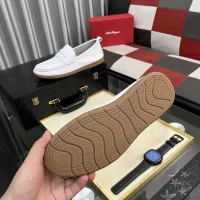 $92.00 USD Salvatore Ferragamo Leather Shoes For Men #1362167