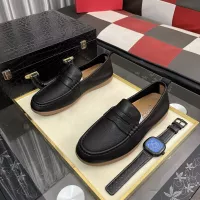 $92.00 USD Salvatore Ferragamo Leather Shoes For Men #1362169