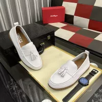 $92.00 USD Salvatore Ferragamo Leather Shoes For Men #1362170