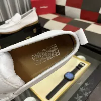 $92.00 USD Salvatore Ferragamo Leather Shoes For Men #1362170