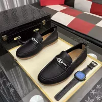 $92.00 USD Salvatore Ferragamo Leather Shoes For Men #1362175