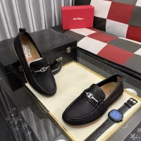 $92.00 USD Salvatore Ferragamo Leather Shoes For Men #1362175
