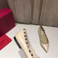 $92.00 USD Valentino Flat Shoes For Women #1362290