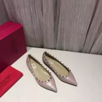 $92.00 USD Valentino Flat Shoes For Women #1362292