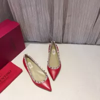 $92.00 USD Valentino Flat Shoes For Women #1362295