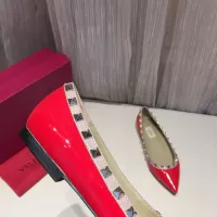 $92.00 USD Valentino Flat Shoes For Women #1362306