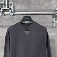 $56.00 USD Prada T-Shirts Long Sleeved For Unisex #1362801