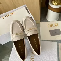 $102.00 USD Christian Dior Leather Shoes For Women #1362906