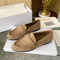 $102.00 USD Christian Dior Leather Shoes For Women #1362907