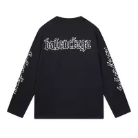 $45.00 USD Balenciaga T-Shirts Long Sleeved For Unisex #1363056