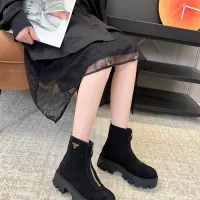 $112.00 USD Prada Boots For Women #1363086