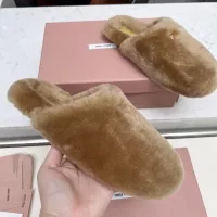 $92.00 USD MIU MIU Slippers For Women #1363157