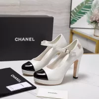 $125.00 USD Chanel High-Heeled Shoes For Women #1363254