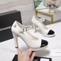 $125.00 USD Chanel High-Heeled Shoes For Women #1363254
