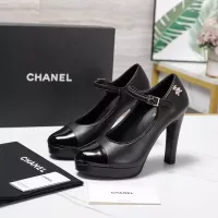 $125.00 USD Chanel High-Heeled Shoes For Women #1363256