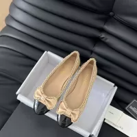$102.00 USD Chanel Flat Shoes For Women #1363359