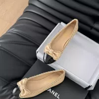 $102.00 USD Chanel Flat Shoes For Women #1363359