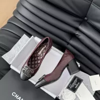 $102.00 USD Chanel High-Heeled Shoes For Women #1363366
