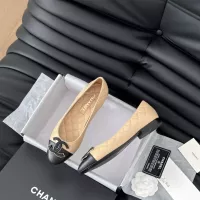 $102.00 USD Chanel Flat Shoes For Women #1363370
