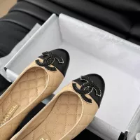 $102.00 USD Chanel Flat Shoes For Women #1363370