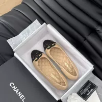 $102.00 USD Chanel Flat Shoes For Women #1363370