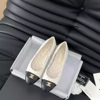 $102.00 USD Chanel Flat Shoes For Women #1363372