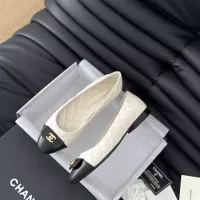 $102.00 USD Chanel Flat Shoes For Women #1363372