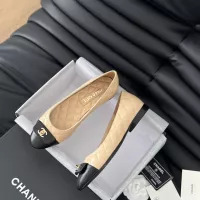 $102.00 USD Chanel Flat Shoes For Women #1363373