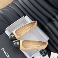 $102.00 USD Chanel Flat Shoes For Women #1363373