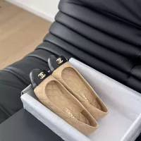 $102.00 USD Chanel Flat Shoes For Women #1363373