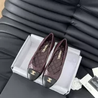 $102.00 USD Chanel Flat Shoes For Women #1363374