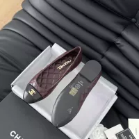 $102.00 USD Chanel Flat Shoes For Women #1363374