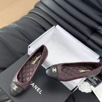 $102.00 USD Chanel Flat Shoes For Women #1363374