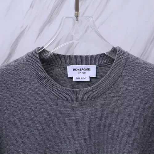 Replica Thom Browne TB Sweaters Long Sleeved For Unisex #1363716 $60.00 USD for Wholesale