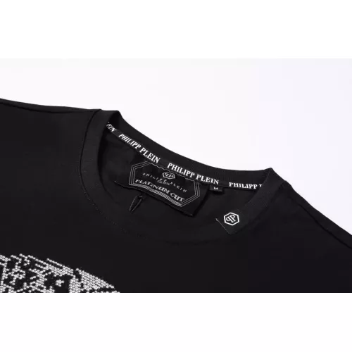 Replica Philipp Plein PP T-Shirts Short Sleeved For Men #1363721 $27.00 USD for Wholesale