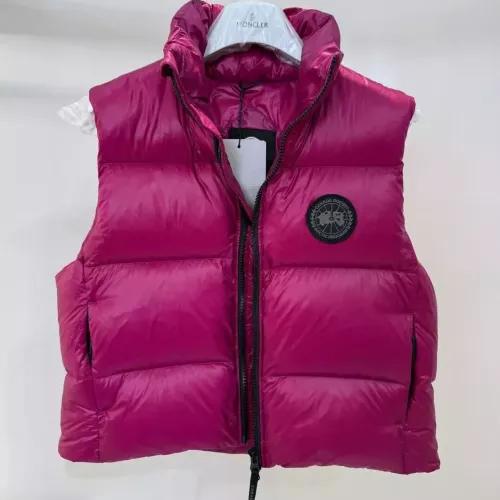 Replica Canada Goose Down Feather Coat Sleeveless For Women #1363738 $115.00 USD for Wholesale
