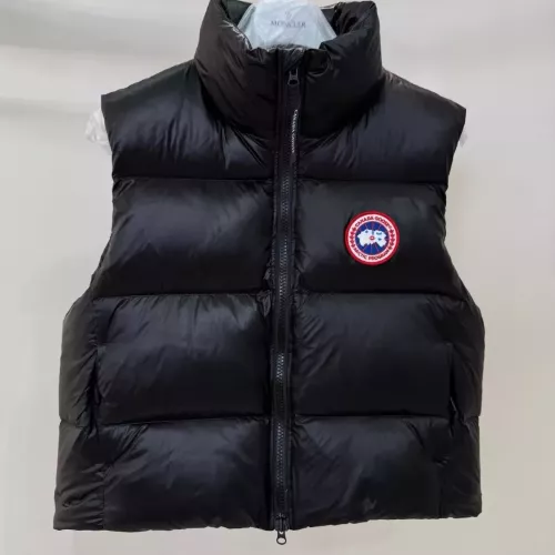Replica Canada Goose Down Feather Coat Sleeveless For Women #1363741 $115.00 USD for Wholesale