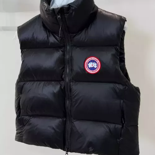 Replica Canada Goose Down Feather Coat Sleeveless For Women #1363741 $115.00 USD for Wholesale