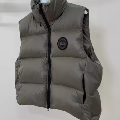 Replica Canada Goose Down Feather Coat Sleeveless For Women #1363742 $115.00 USD for Wholesale