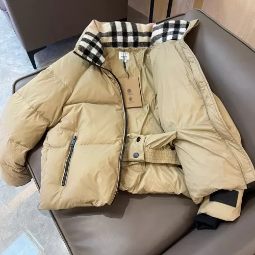Replica Burberry Down Feather Coat Long Sleeved For Unisex #1363758 $225.00 USD for Wholesale