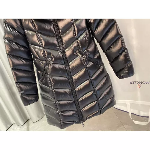 Replica Moncler Down Feather Coat Long Sleeved For Women #1363762 $225.00 USD for Wholesale