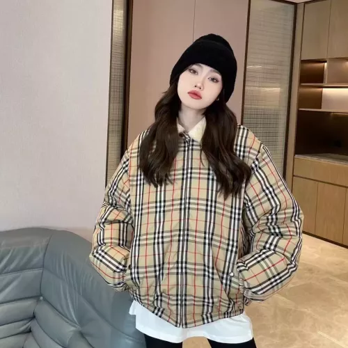 Replica Burberry Down Feather Coat Long Sleeved For Unisex #1363766 $160.00 USD for Wholesale